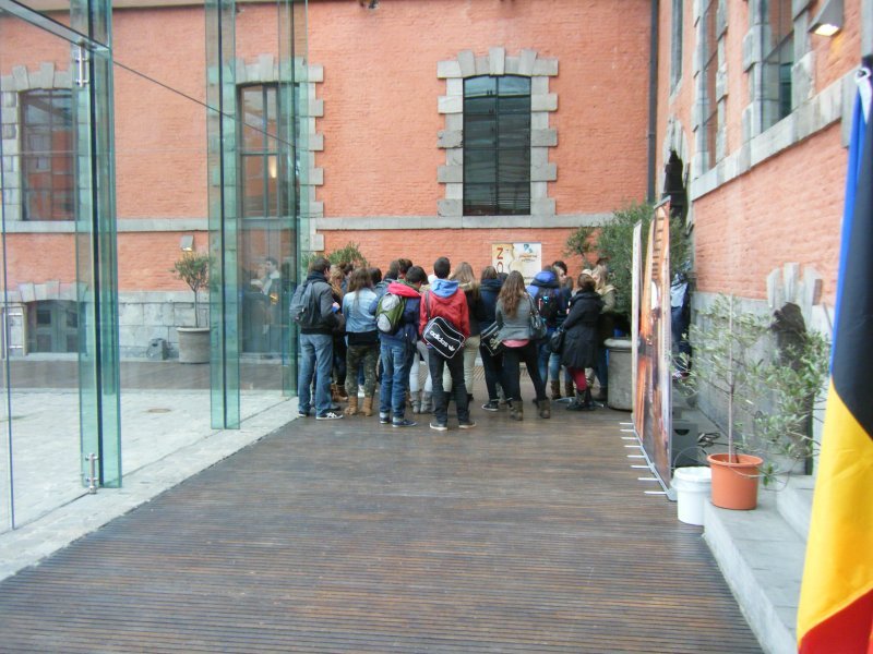 2013 : Visite du Parlement wallon à Namur